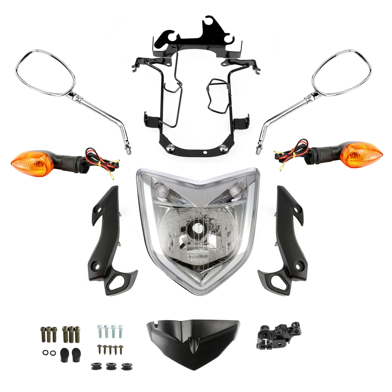 

Мотоциклетная фара в сборе для YAMAHA FZ1N 2006-2012 указатели поворота, зеркала, фары, кронштейны, комплекты обтекателей