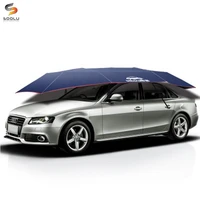 portable full automatic car cover tent remote controlled car sun shade umbrella with remote control