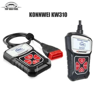 konnwei kw310 obd2 scanner code reader with russian for auto car diagnostic automotive scanner tool pk elm 327 v 1 5 as100