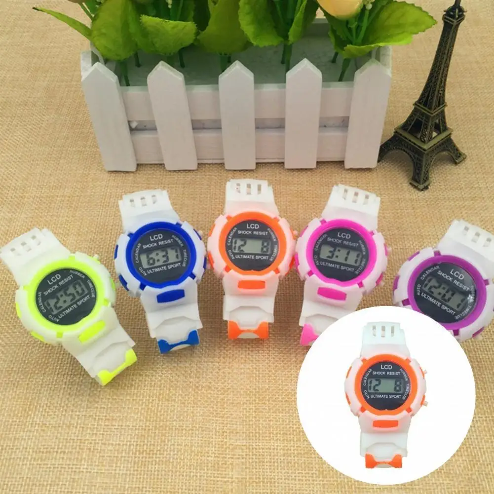 

Electronic Watch Fashion Practical Digital Comfortable Wearing Sports Watch for Children Watch Wristwatch