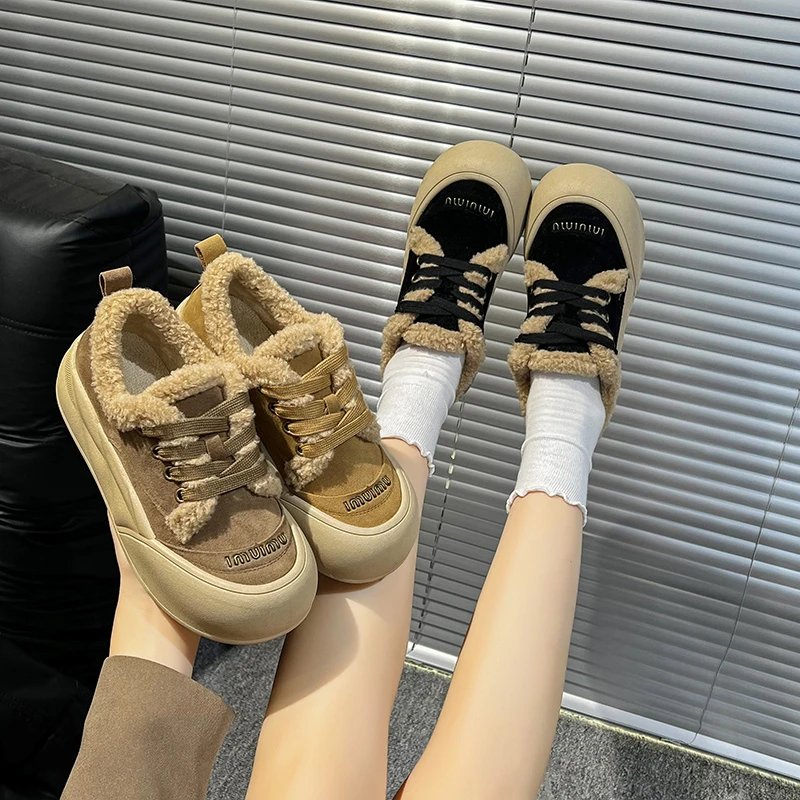 Зимняя обувь женская универсальные сабо Modis на платформе платье в британском