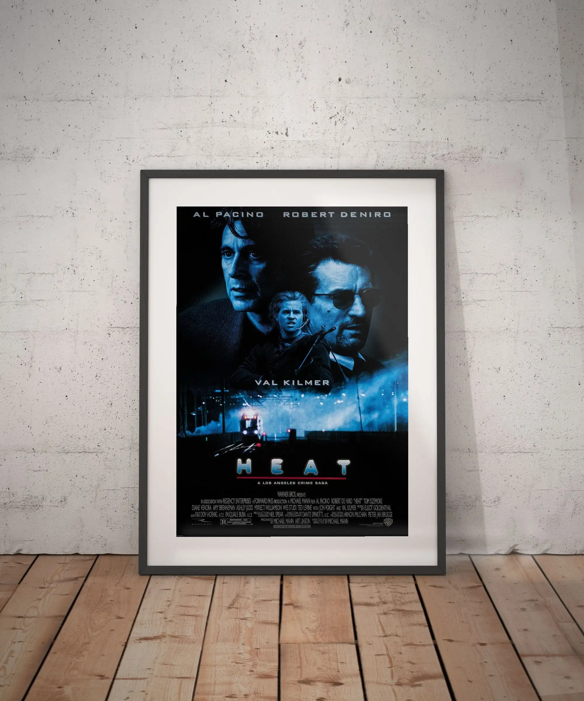 heat moovie poster wall decor home | Painting &amp Calligraphy