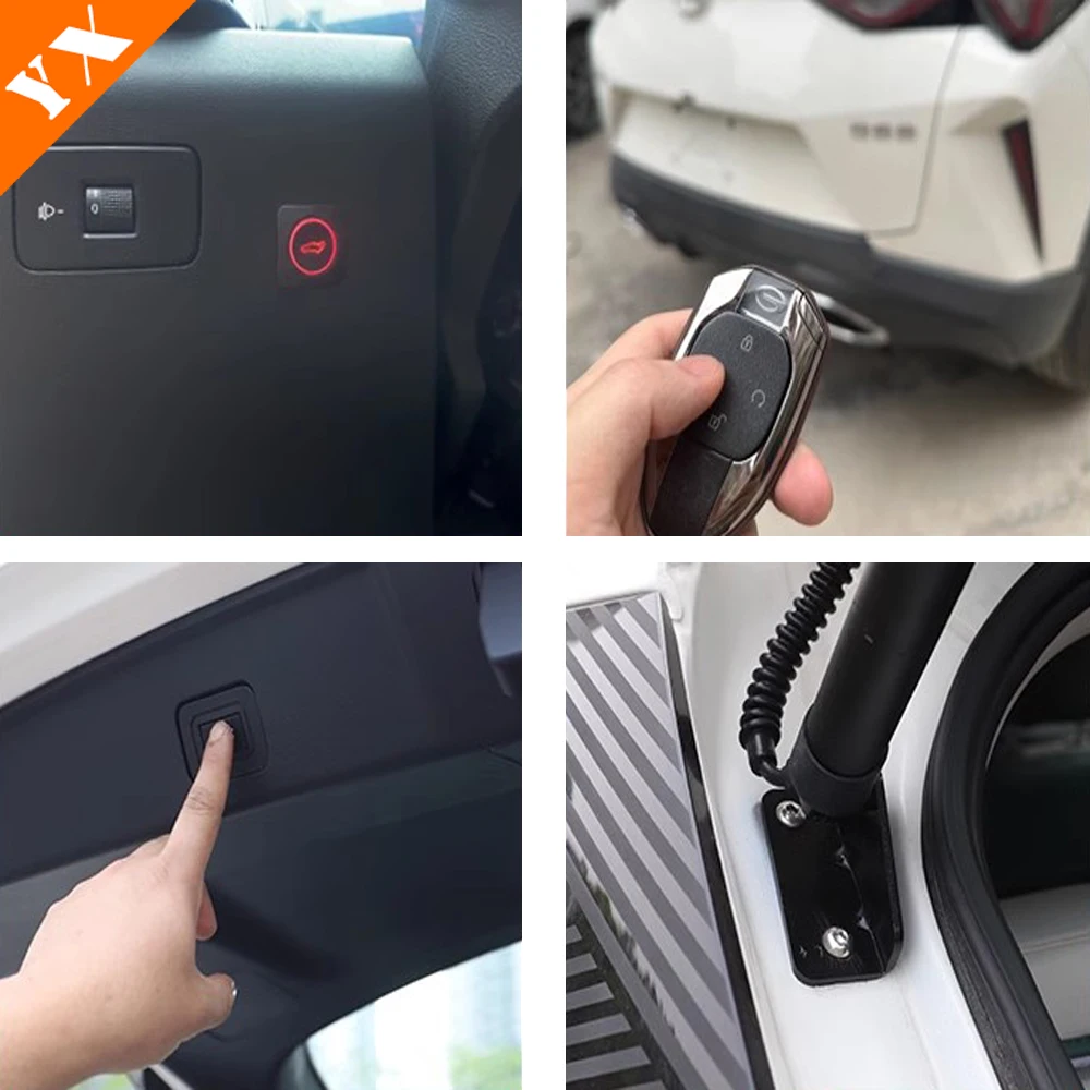 Для Trumpchi GAC Emzoom GS3 2023-2024 автомобильная электрическая задняя дверь с двойным