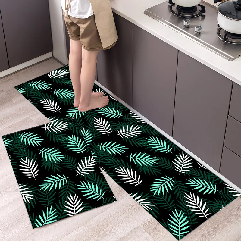 

Fashion Simple Nordic Style Kitchen Mat Floor Carpet House Hold Carpet Long Strip Door Mat Modern Home Decor