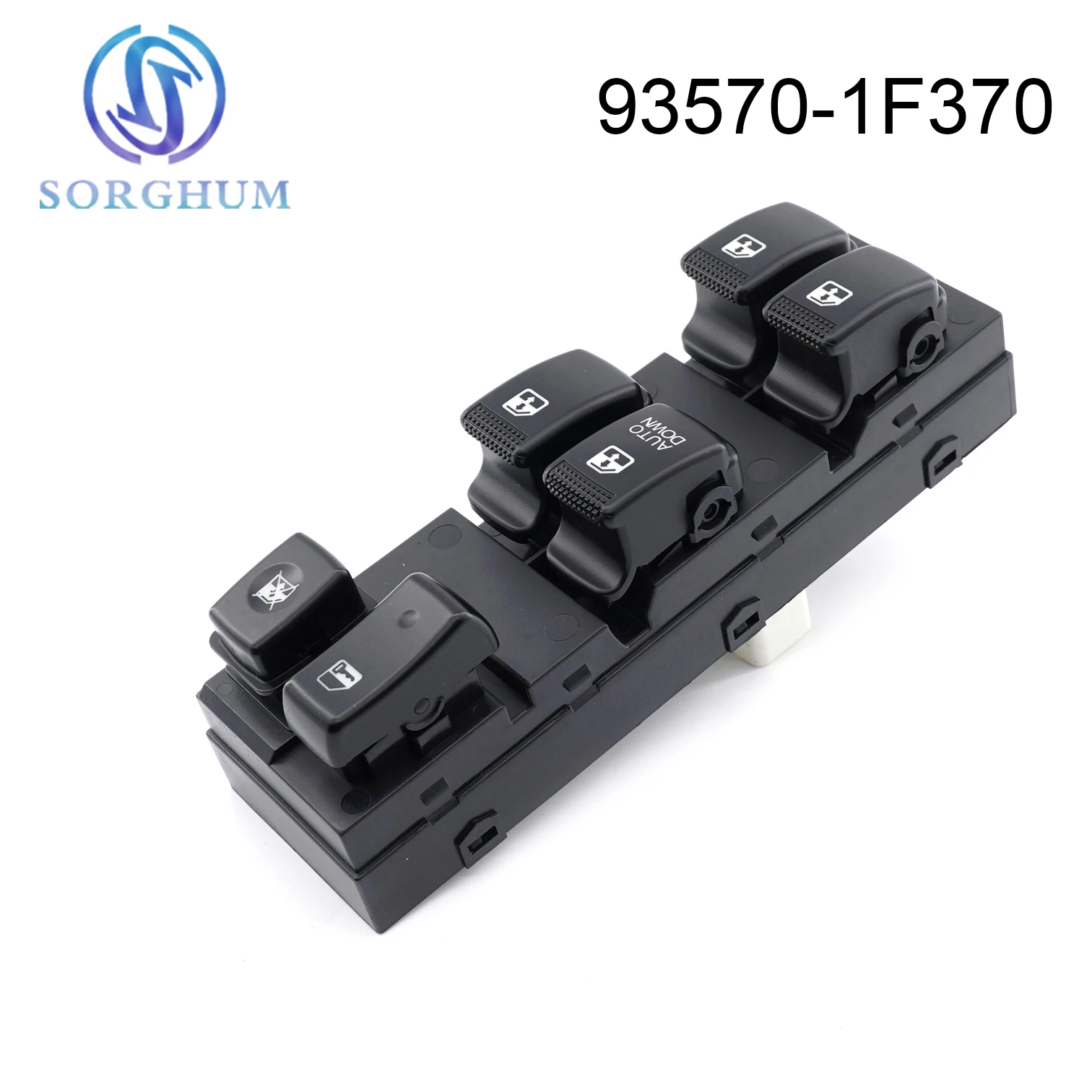 

Sorghum 93570-1F370 93570-1F371 Electric Power Master Window Control Switch Front Left Regulator For Kia Sportage 2005-2009