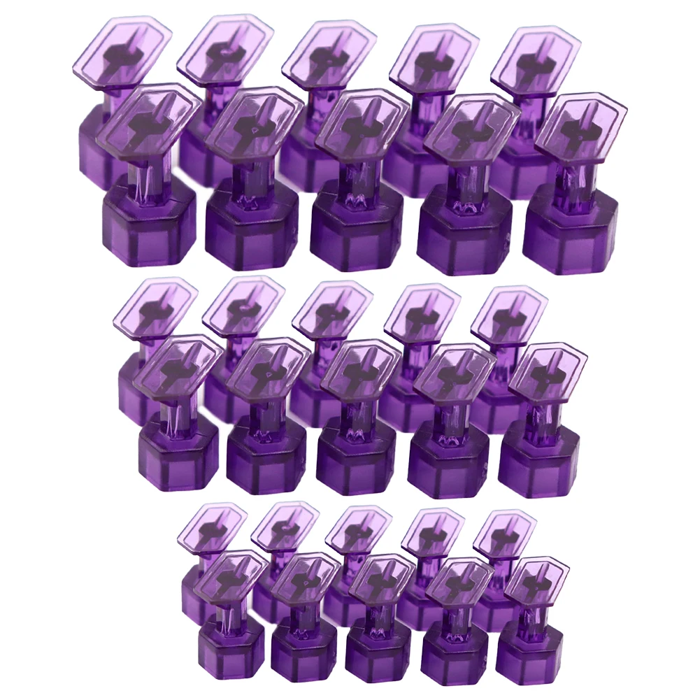 

10Pcs Purple Glue Tabs Paintless Dent Repair Glue Tabs Auto Paintless Dent Repair Glue Tabs For Car Body