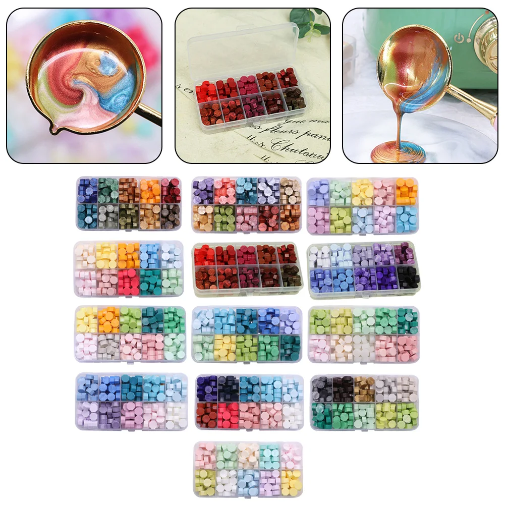 Набор для запечатывания восковых бусин 200 шт.