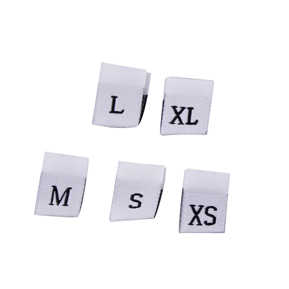 

Size Labels Clothing Label Tags Clothes Sewsewingfolded Shirt Iron Garment Woven Garments Retail T Apparelembroidery Cut