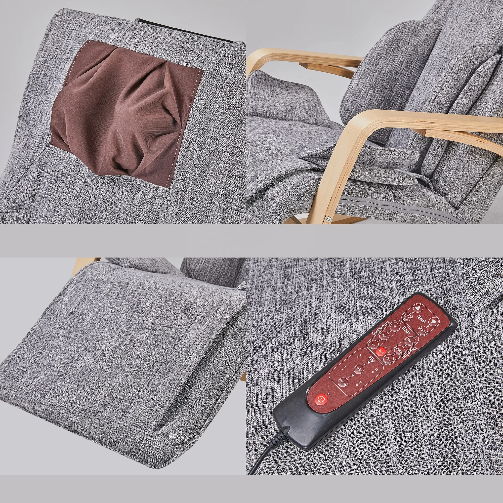 Полноразмерное многофункциональное кресло-качалка для массажа шеи и спины