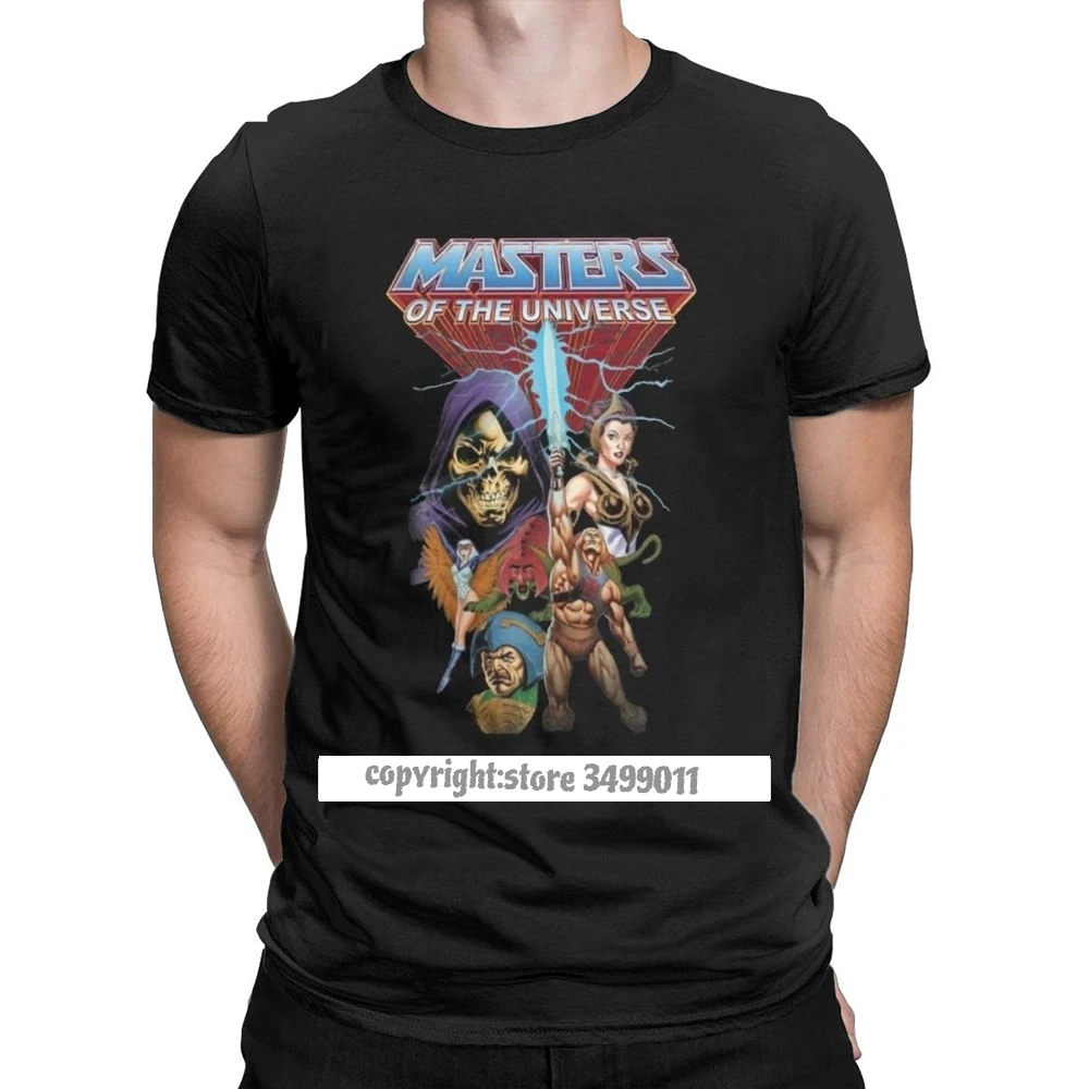 

Men's Tshirts He-Man And The Of The Universe Vintage Premium Cotton Tee Fitness Tops T Shirt Clothes Camisas
