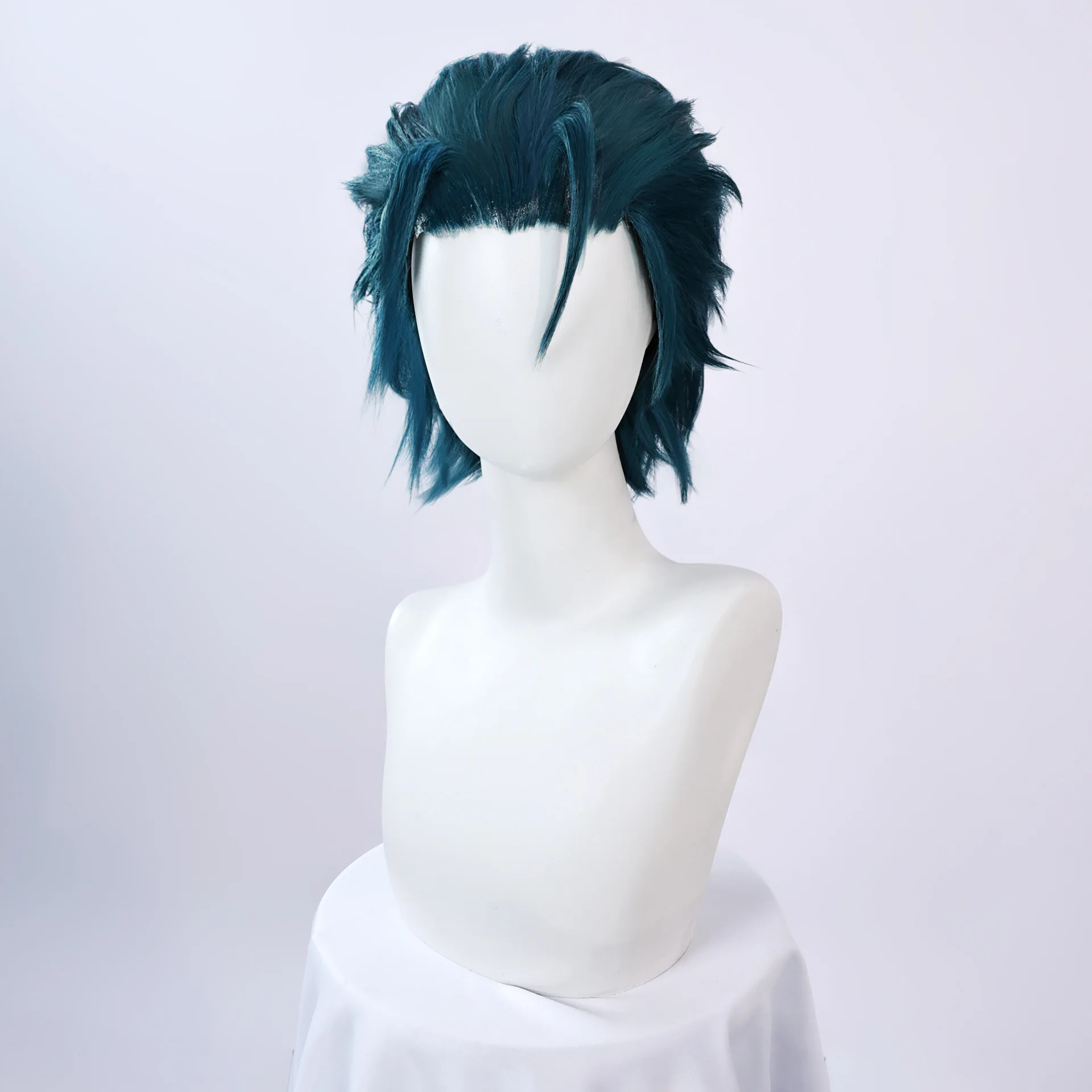 Фото Парик Flame Wig Mingchao, парик Flame Cos, анимационный, из высокотемпературного шелка, легко укладываемый, парик Flame №2