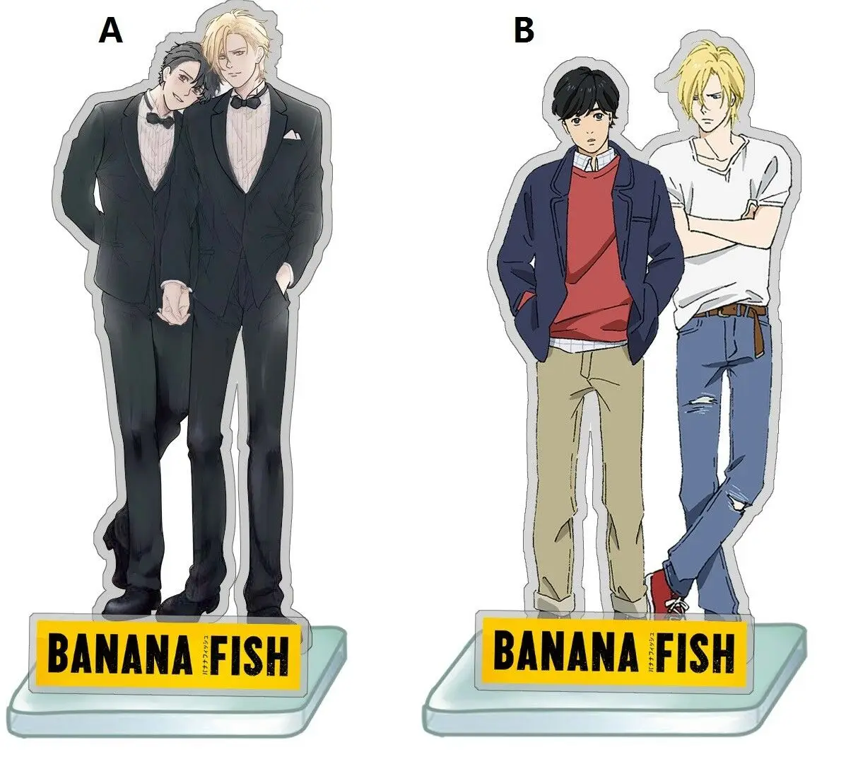 

Аниме Банановая рыба Ash Okumura Eiji Couples фигурка на акриловой подставке Display 15 см