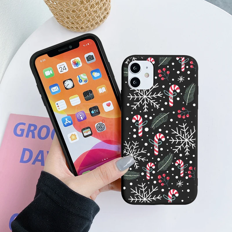 Милый Рождественский чехол для Huawei Honor X8 10 10i 50 Mate 20 9X 8X P40 P20 P30 Lite Pro Nova 8i 5T P Smart 2021 Y7 Y6