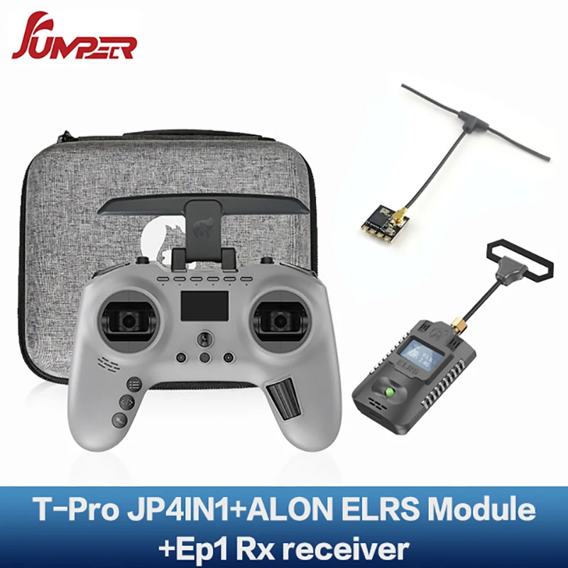 Jumper T-Pro Tpro JP4IN1 ELRS ExpressLRS Радиоуправление зал Gimbals дроны самолет многопротокольный Frsky Flysky DSM
