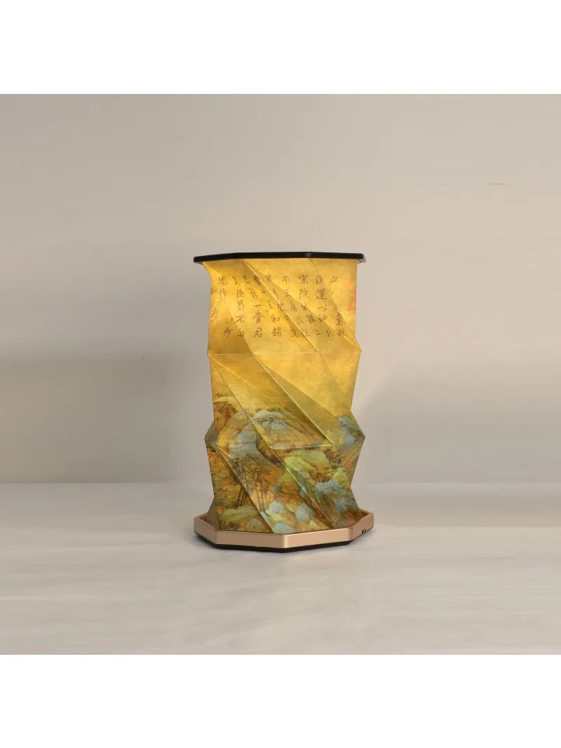 

Бумажная складная лампа в китайском стиле