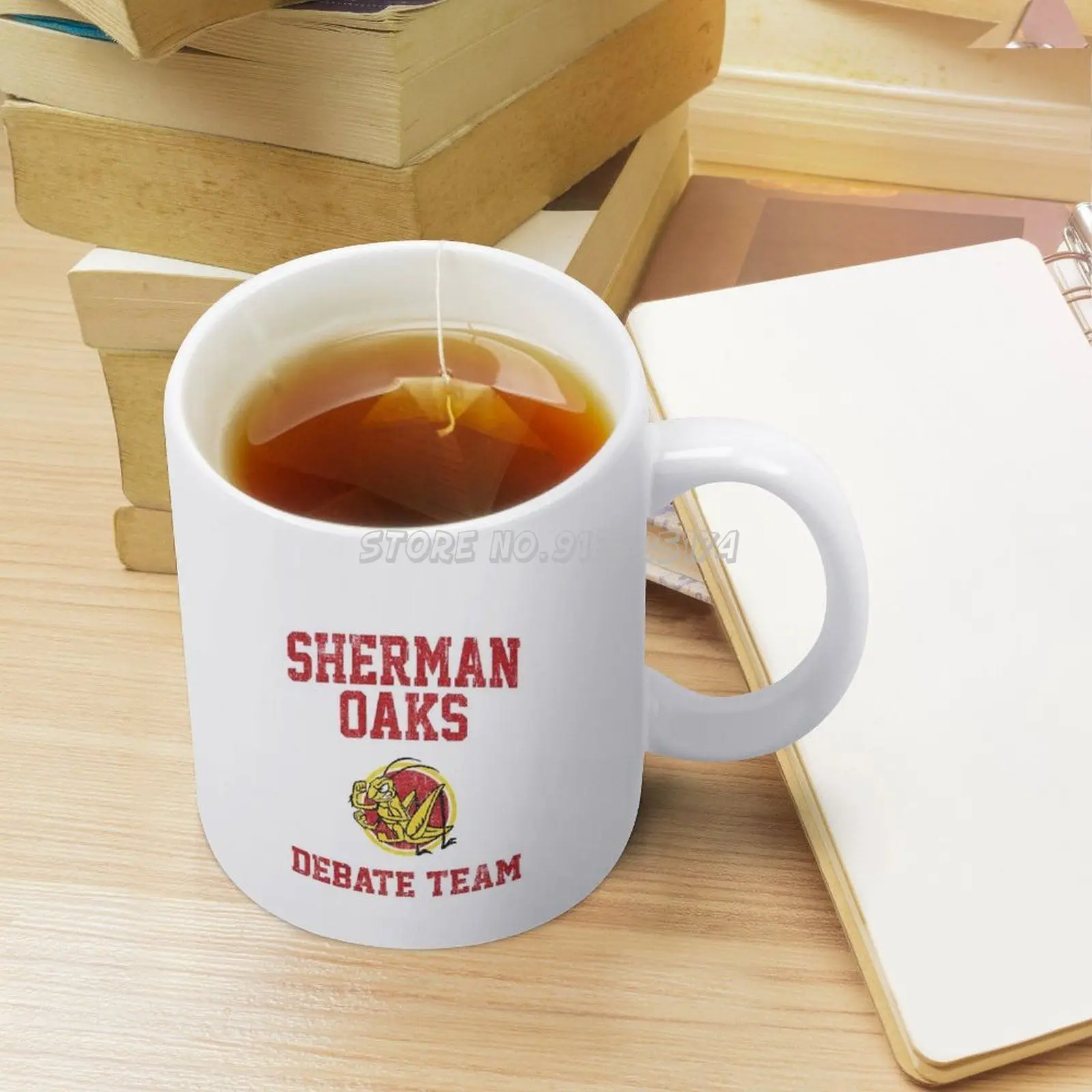 Белая кружка Sherman Oaks Debate Tea m (вариант) 11 унций керамическая чайная чашка кофейный