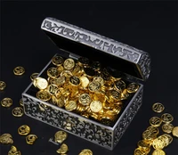in stock 16 soldier model accessories home scene props gold coins pirates of the caribbean props