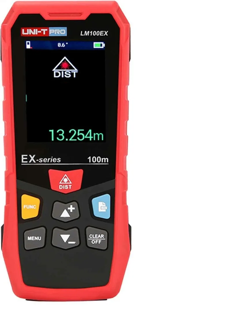 Фото Лазерный дальномер UNI-T LM100EX, 100 м, лазерный измеритель расстояния*SY №1