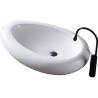 David Earl Bathroom Egg-shaped washbasin washbasin upper basin washbasin art ceramic circular washbasin