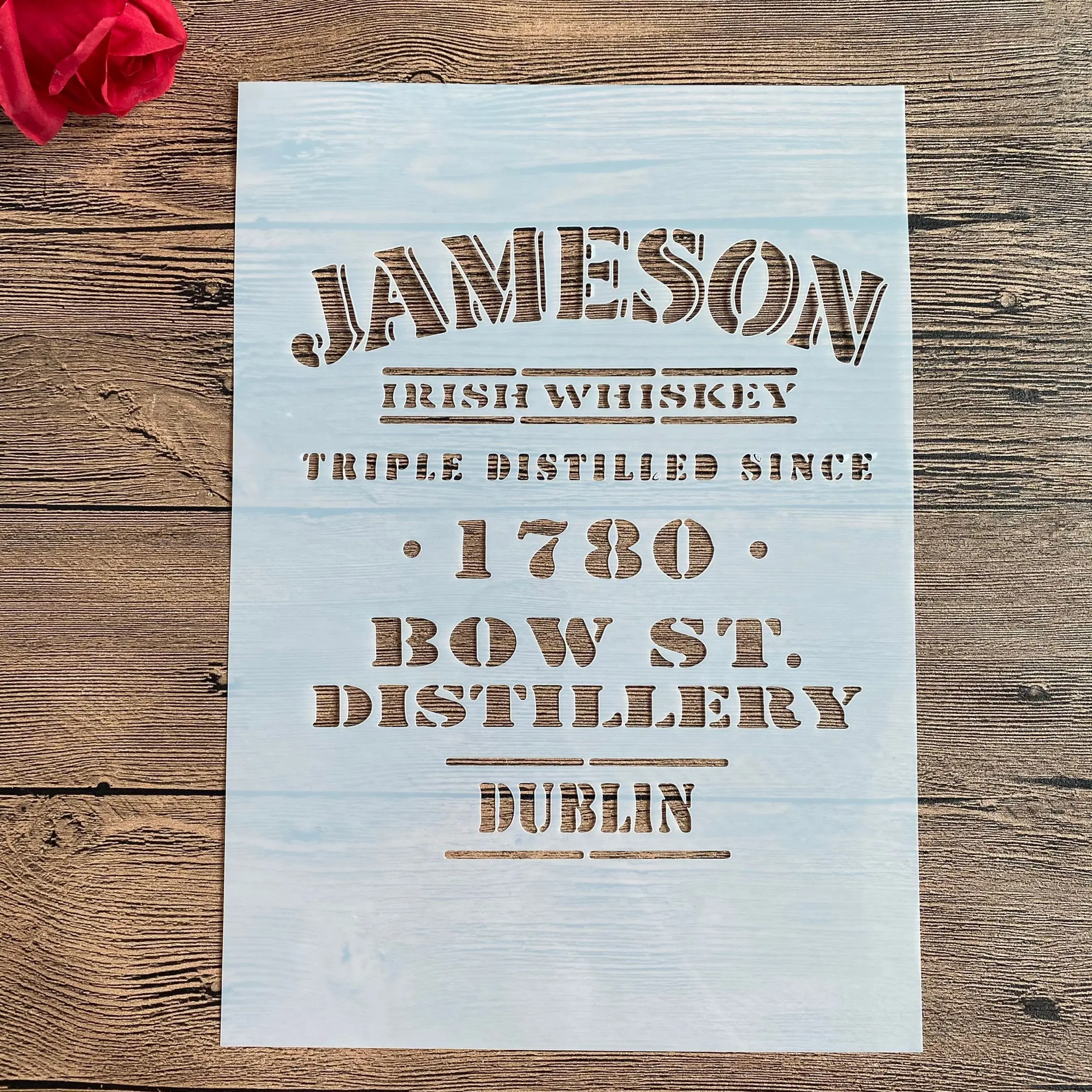 

Пластиковые трафареты Jameson 29*21 см