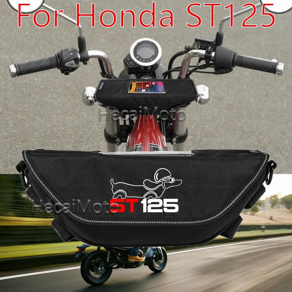 

Motorcycle accessory Waterproof And Dustproof For Honda DAX st125 ST 125 Handlebar Storage Bag navigation bag