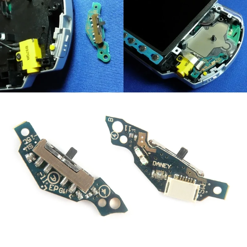 

Replacement On Off Power Switch Circuit PCB Board Repair Part Compatible for PSP 2000 2001 2004 2008 Series Game Console