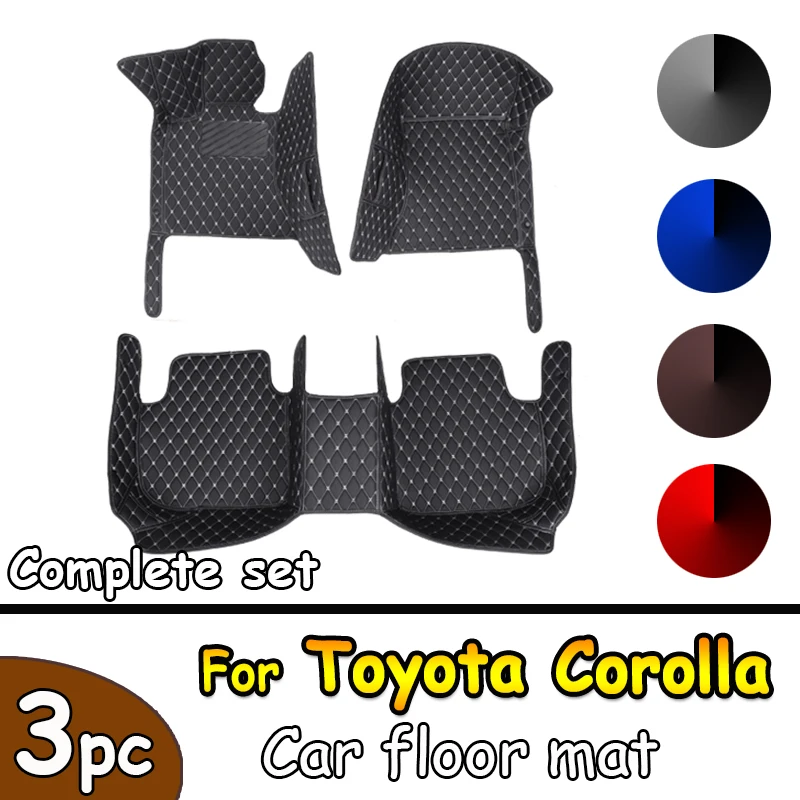 

Car Mats For Toyota Corolla E110 1996~2002 Car Interior Parts Alfombrillas Coche Floor Mats Alfombra Para Auto Car Accessories