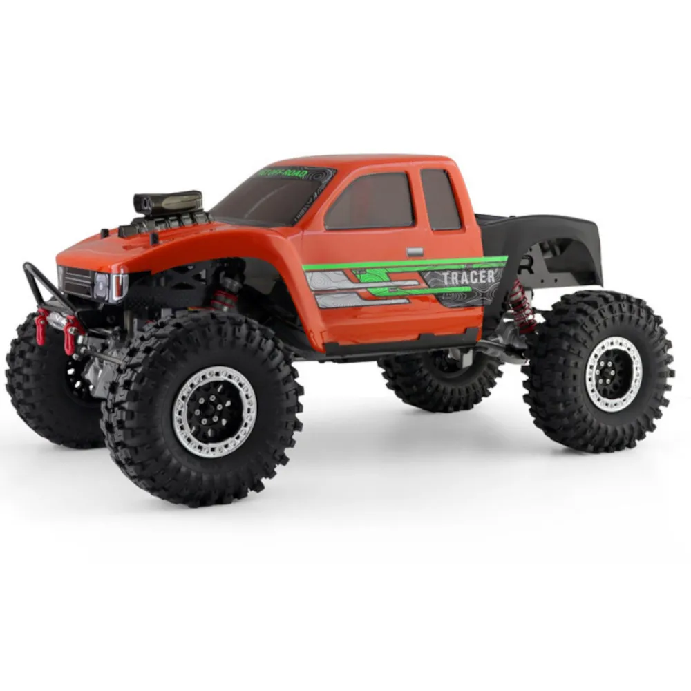 

1/10 2.4G 4WD EX86180 PRO RC Car Tracer Rock Crawler Electric Remote Control Buggy Off-Road Climbing Vehicle for Adults