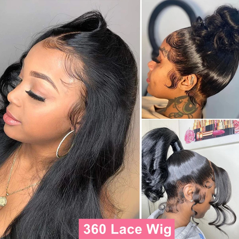 40 Inch Body Wave Lace Front Wig 360 Full Lace Wig Human Hair Pre Plucked Hd 13x4 Deep Wave Frontal 4x4 Closure Wigs For Women