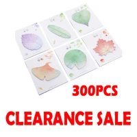300pcs10set kawaii memo memo pad bookmark creative leave memo sticker it plan stationery school supplies paper sticker record