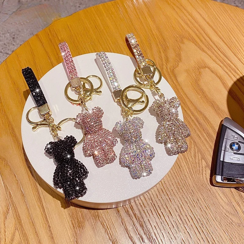 Женский кожаный брелок для ключей в виде животных | Украшения и аксессуары