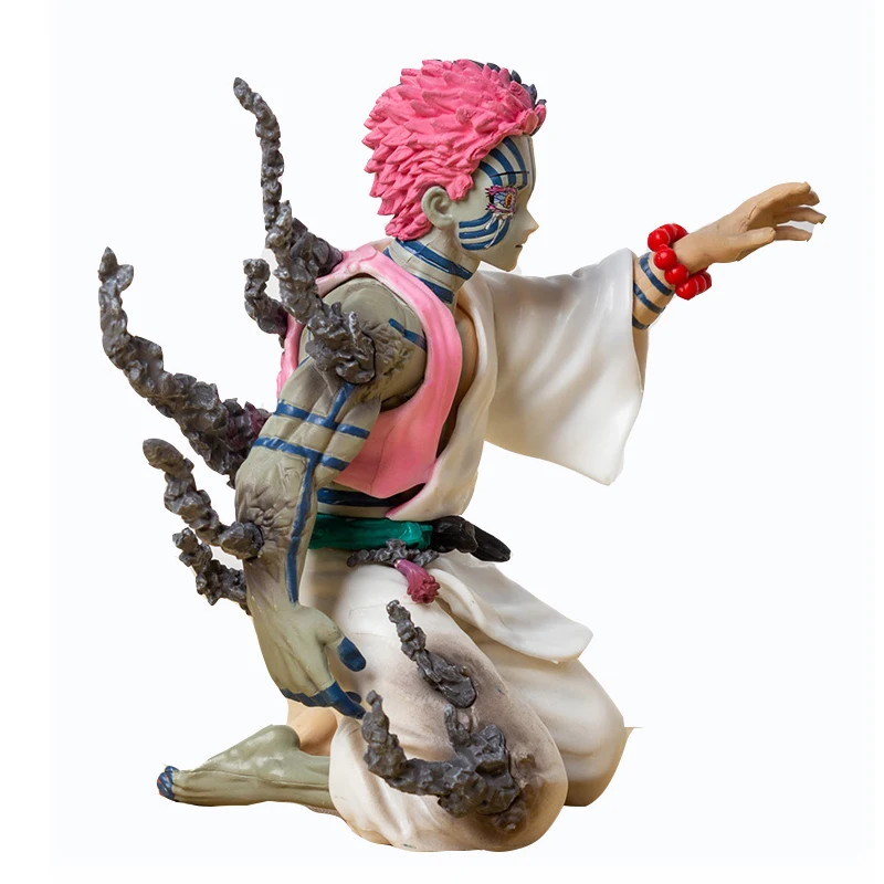 

Demon Slayer Figure Juuni Kitsuki Akaza Action Figurine Kimetsu no Yaiba Figures Model Toys The Act O Reaching Out Gift