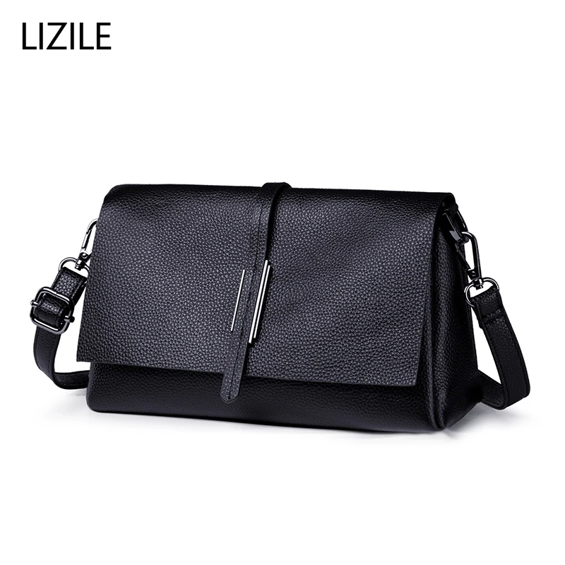 

Сумка из натуральной кожи, новинка 2021, кожаная сумка-мессенджер через плечо, женская модная сумка с натуральной текстурой, кожаная Портатив...