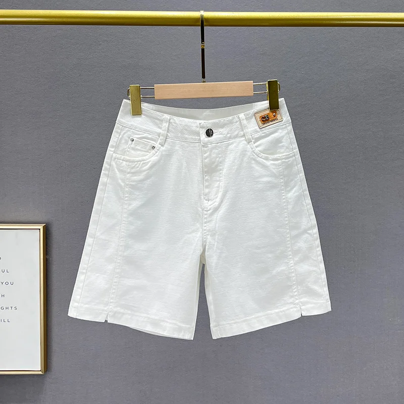 Casual Denim Shorts Women's Shorts 2023 New Summer Stretch High Waist Loose Slimming Versatile Shorts Fashion Thin Short Pants