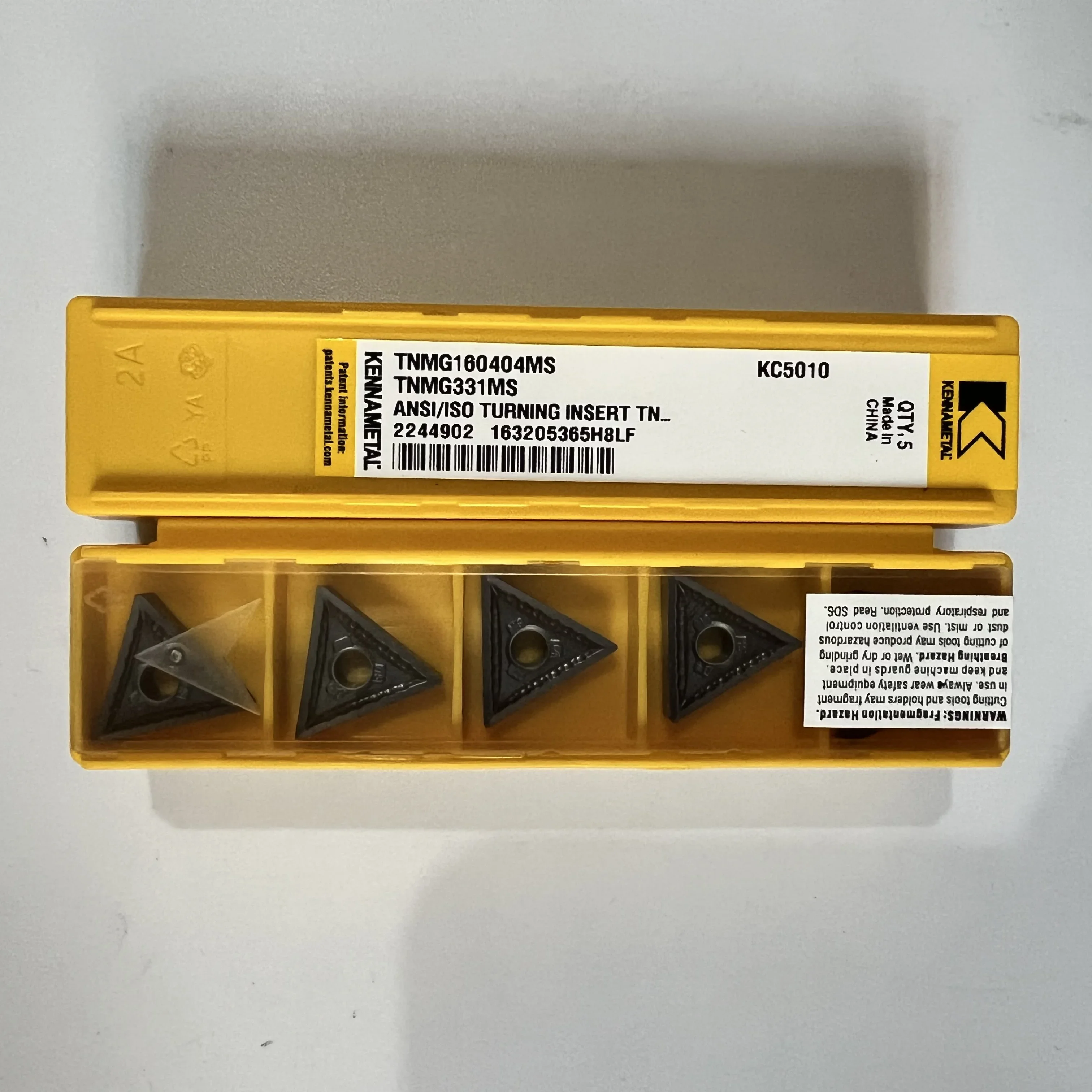 Лезвие CNC TNMG160404MS KC5010