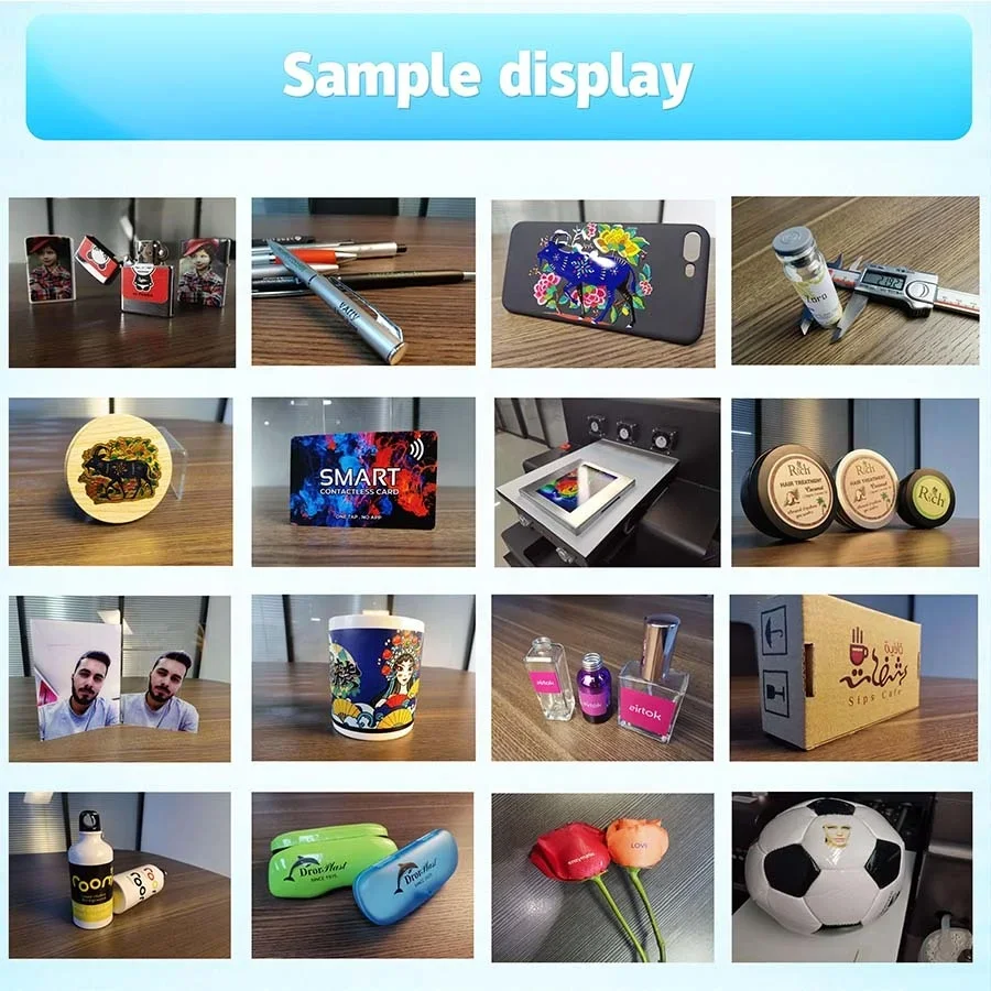 печатная машина для ключей светодиодный линзочный УФ-принтер формата А4 на