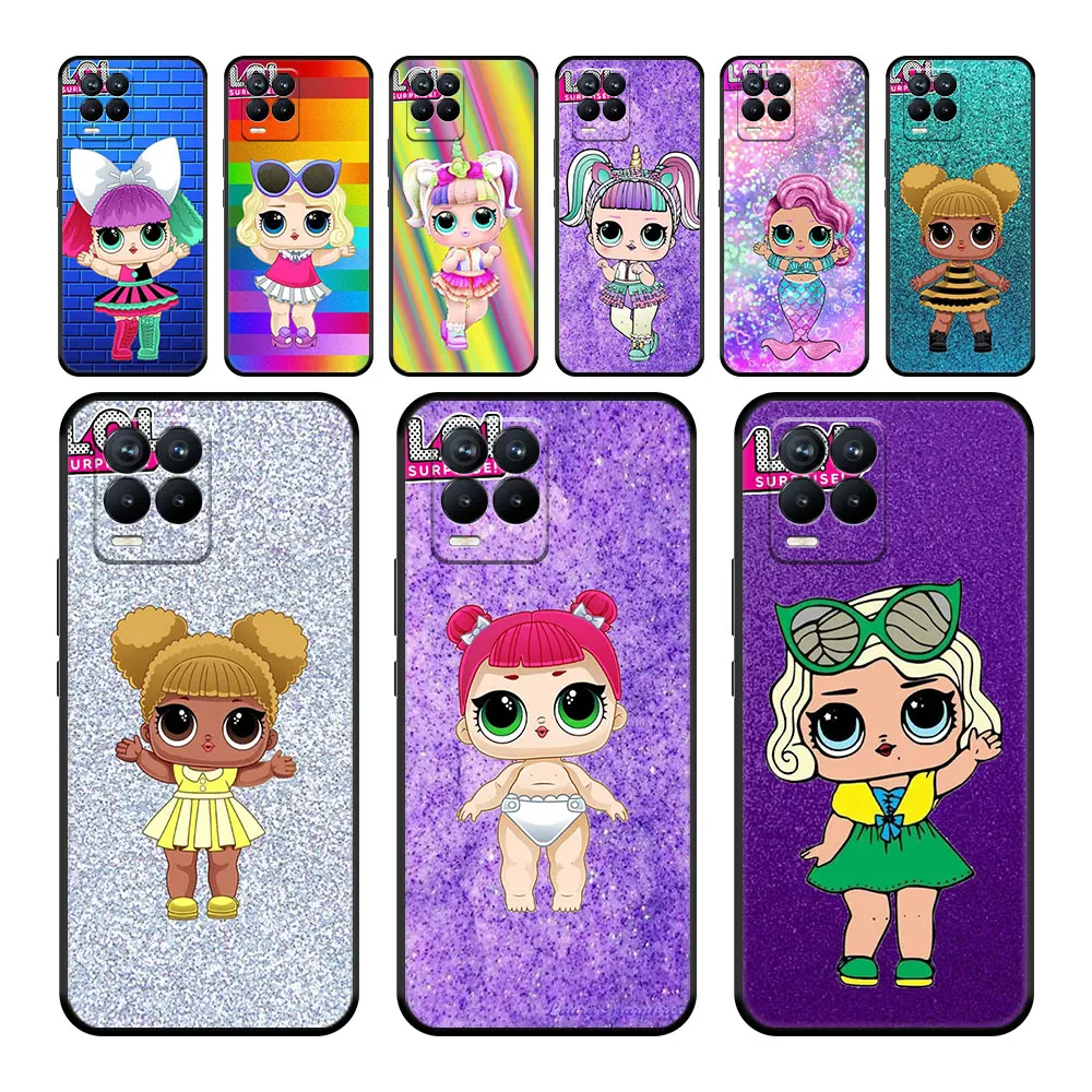 

LOL Surprise Colors Silicone Case Case for Realme C21Y 7 C15 8 Pro 9 C3i C11 C21 6 XT C17 7i GT Neo C25Y Neo2 Phone Soft