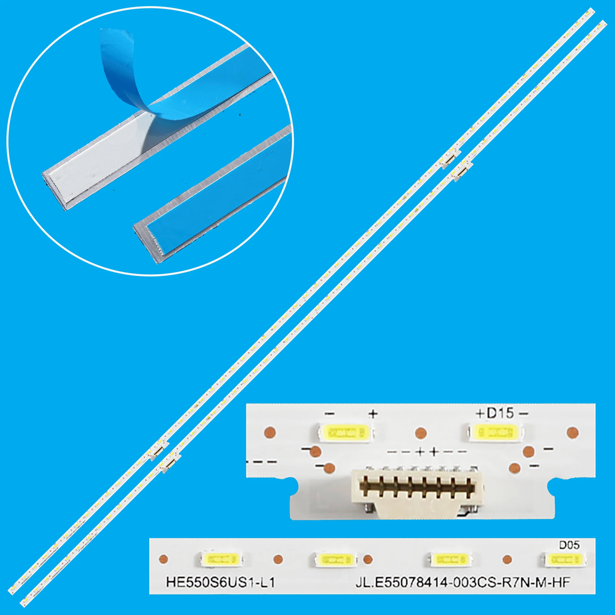 

Светодиодная лента подсветки для JL.E55078414-003CS-R7N-M-HF H55U7BIL H55U7BUK H55U7B HZ55E8A 55HU7BE H55U7A H55HQ7A HE550S6U51-L1