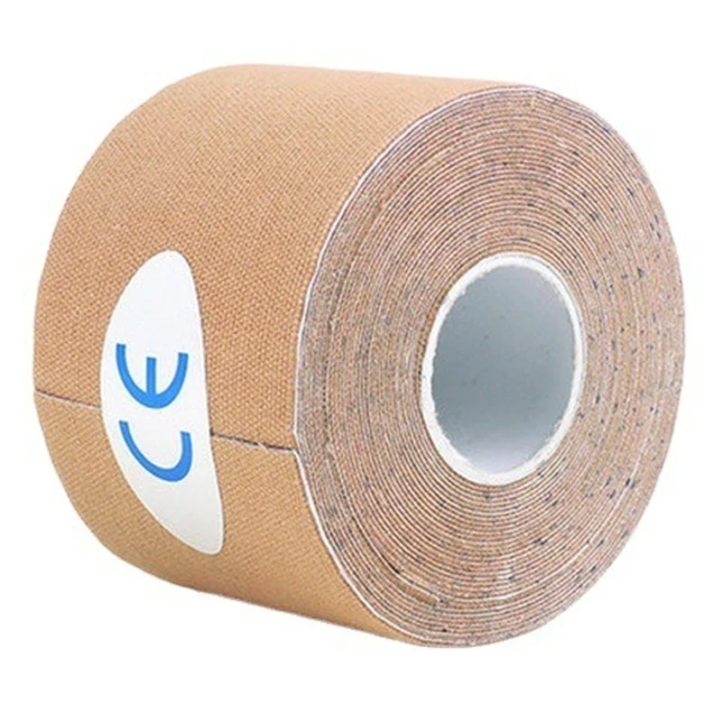 10 пачек Кинезиологической ленты 5M Рулоны Атлетические Спортивные Тейпы Защита Коленей и Локтей Водонепроницаемые Мышечные Бинты Женские Бюстгальтеры.