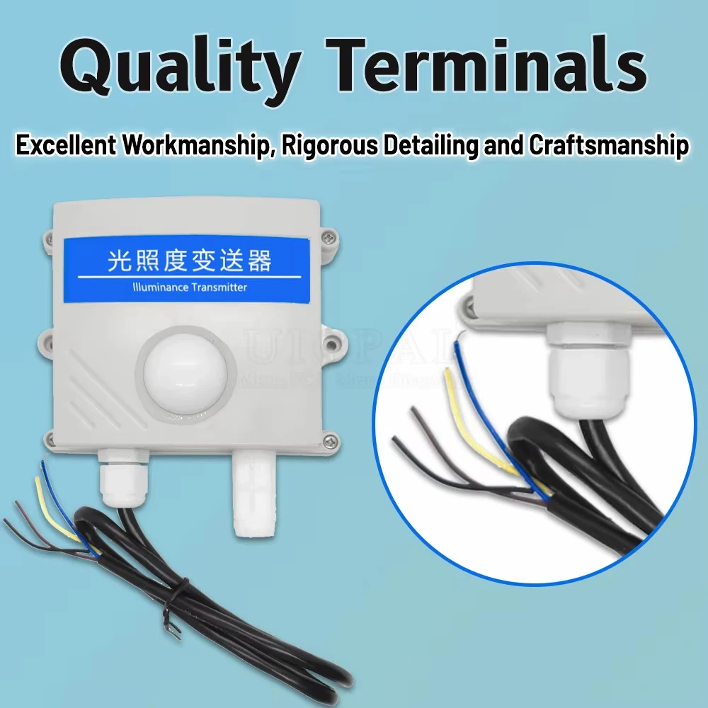 Датчик освещенности RS485 аналоговый 4-20 мА 0-5 В 0-10 выход высокоточный передатчик