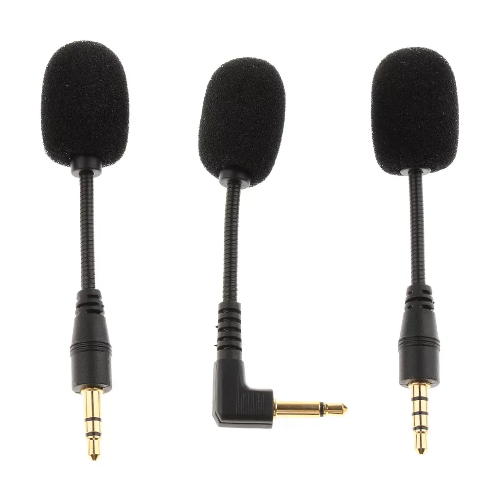 

2023New Portable 3.5mm Mini Wired Condenser Microphone for Smartphone Microphone Recording For PC Laptop for Phone