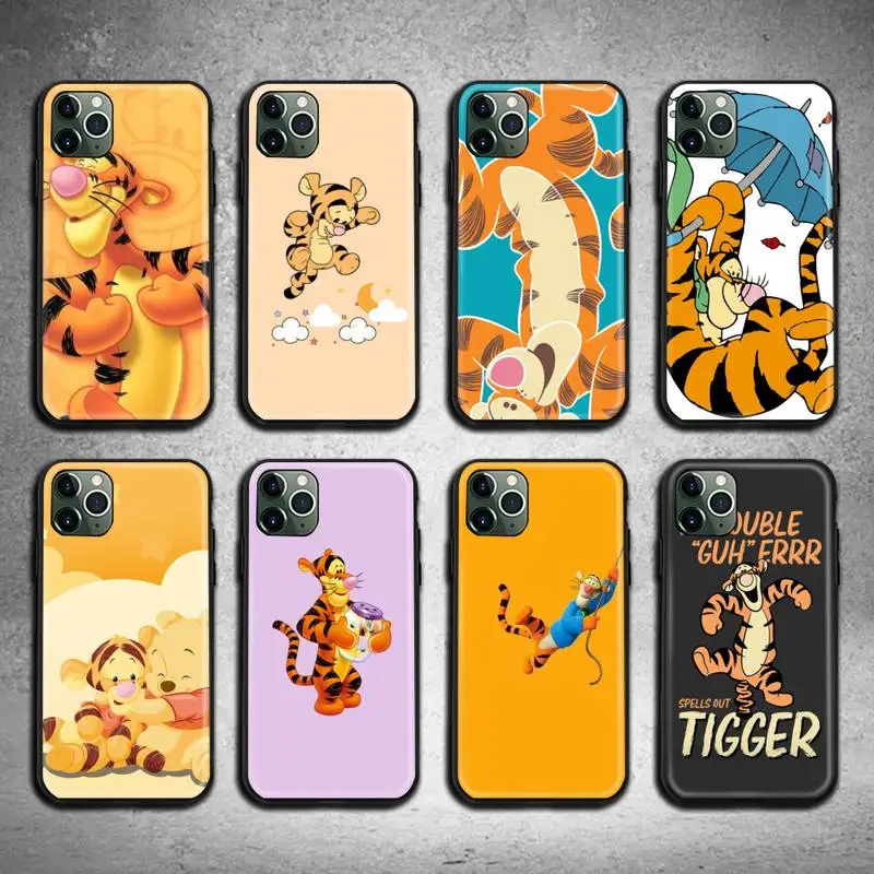 

Tigger Phone Case For iphone 13 12 11 Pro Max Mini XS Max 8 7 6 6S Plus X 5S SE 2020 XR cover