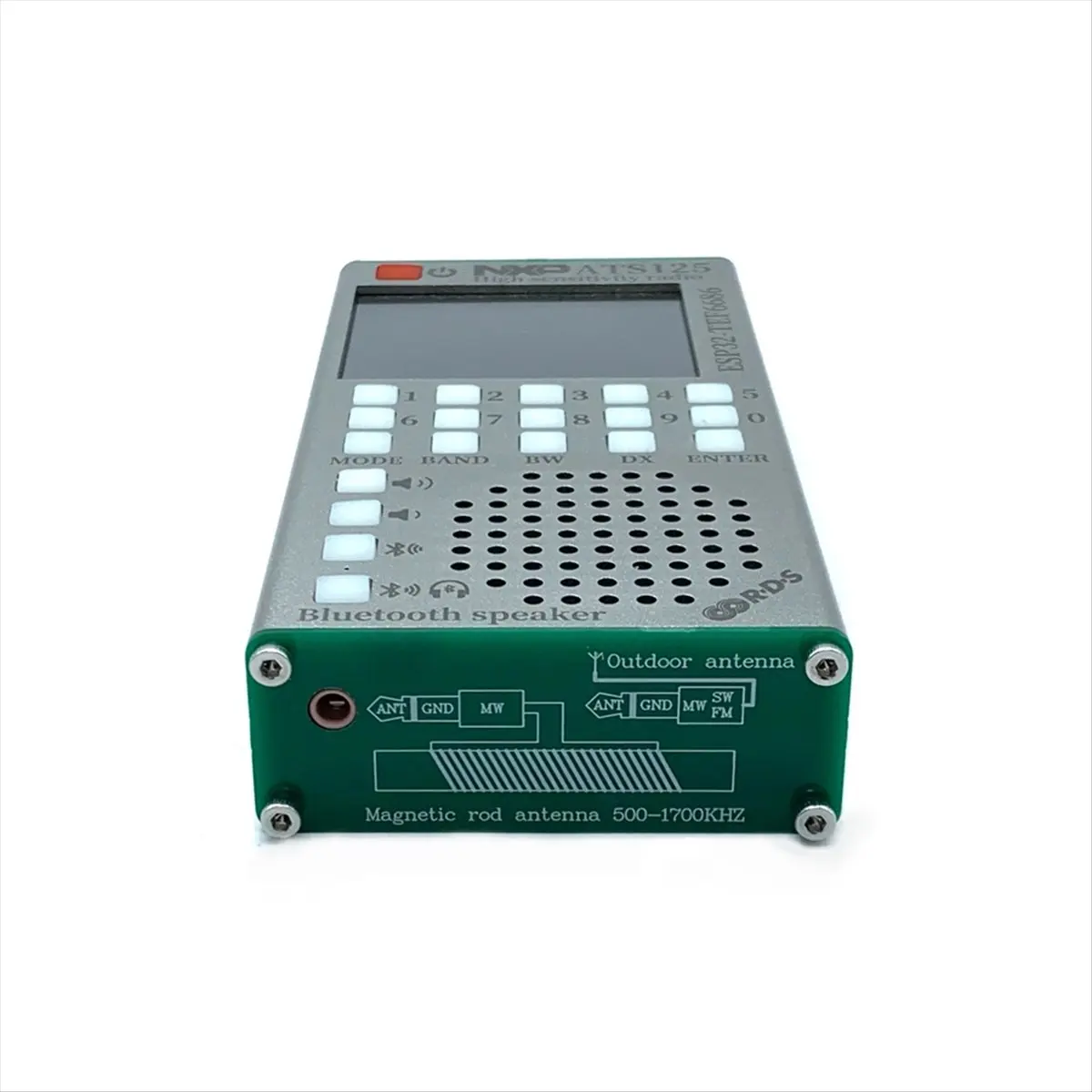 Фото Акция: Портативный радиоприемник ATS125 65-108 МГц FM/SW/MW/LW с чипом NXP TEF6686, двухрежимный Bluetooth-стерео №1