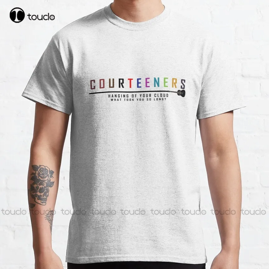 

Courteeners Colorful Classic T-Shirt Mom Shirt Custom Aldult Teen Unisex Digital Printing Tee Shirt Fashion Funny New Classic