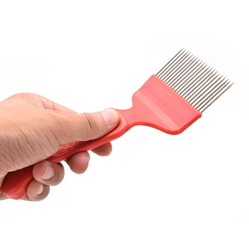 

1 Pcs Stainless Steel Honeycomb Wax Extracting Fork Stainless Steel Tine 21 pin
