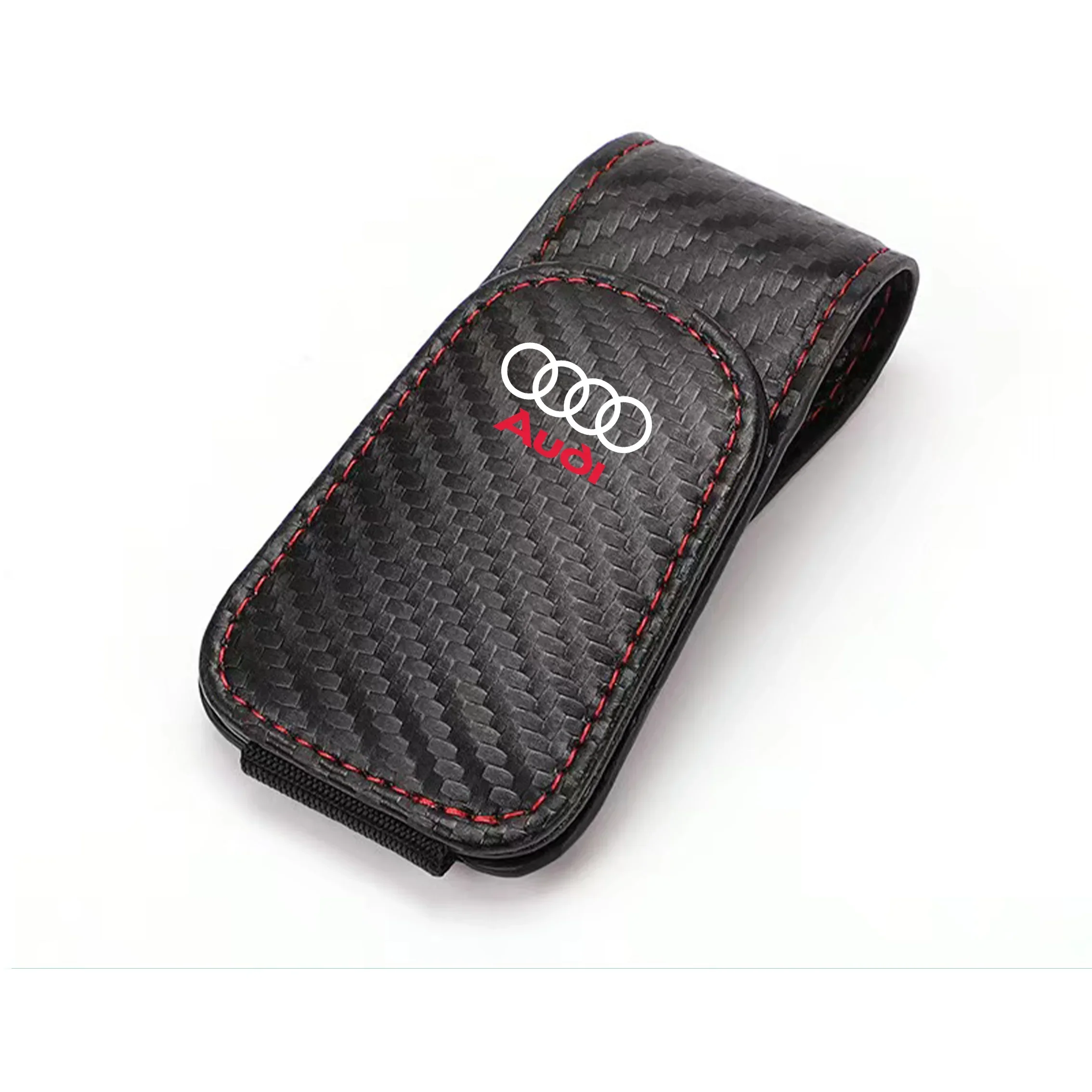 

Портативный автомобильный салонный солнцезащитный козырек, зажим для солнцезащитных очков, коробка для Audi Sline QUATTRO RS A3 A4 B8 8P 8V B6 A5 A6 C7 Q5 B9 B7 C6 A1