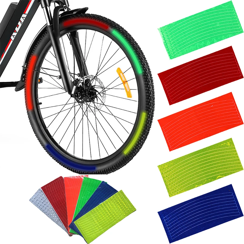 

Велосипедная клейкая лента, защитный декор, наклейка, велосипедный обод, Светоотражающая наклейка s велоспорт, Аксессуары для велосипеда