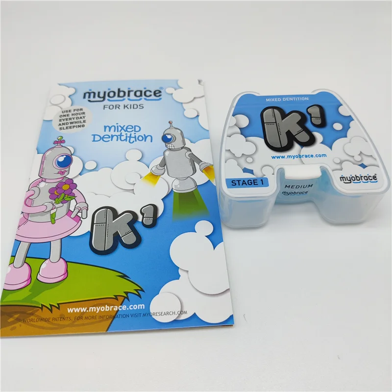 

Australia Dental Teeth Trainer Appliance MRC K1 Medium Myobrace K1 Trainer Orthodontic Brace Correct Poor Habits Kids ages 5 -8