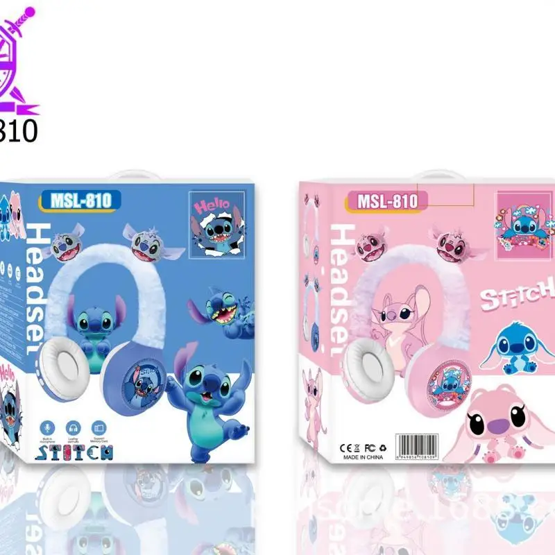 Новые Msl-810 Disney креативные беспроводные Bluetooth-наушники с мультяшным стежком Hi-Fi