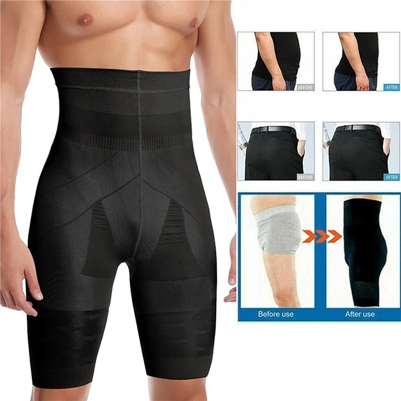 

Mens Body Shaper Tummy Control Compression Shorts Belly Slimming Shapewear Abdomen Reducer Panties Fitness Boxer Pants Underwear